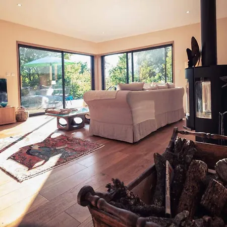 L'ecrin De Bois - Maison D'architecte Avec Sur Un Grand Terrain Arbore *