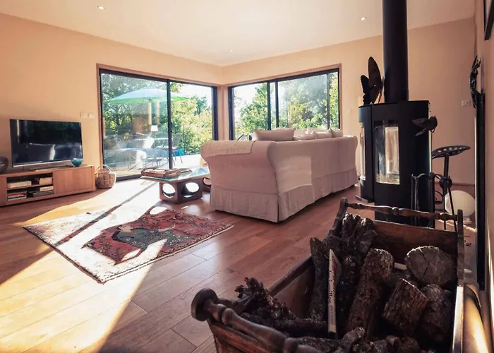 L'ecrin De Bois - Maison D'architecte Avec Sur Un Grand Terrain Arbore *