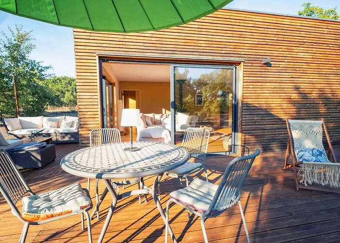 L'ecrin De Bois - Maison D'architecte Avec Sur Un Grand Terrain Arbore * Cahuzac-sur-Vère